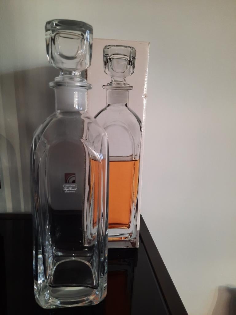 Nieuw!! Kristallen KARAF met Stop, Verzamelen, Glas en Borrelglaasjes, Ophalen of Verzenden, Nieuw, Overige typen