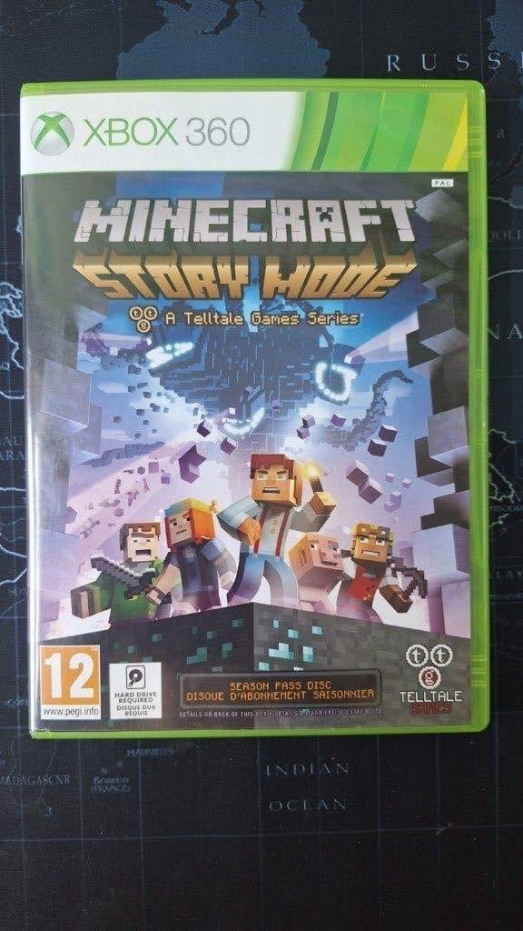 Xbox 360: minecraft storymode, Avontuur en Actie, Verzenden, 1 speler, Zo goed als nieuw
