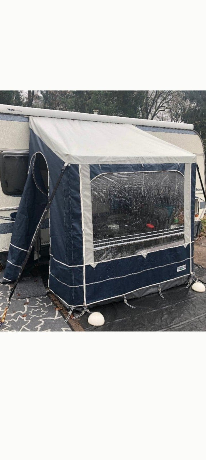 Winter voortent compleet met stokken., Ophalen