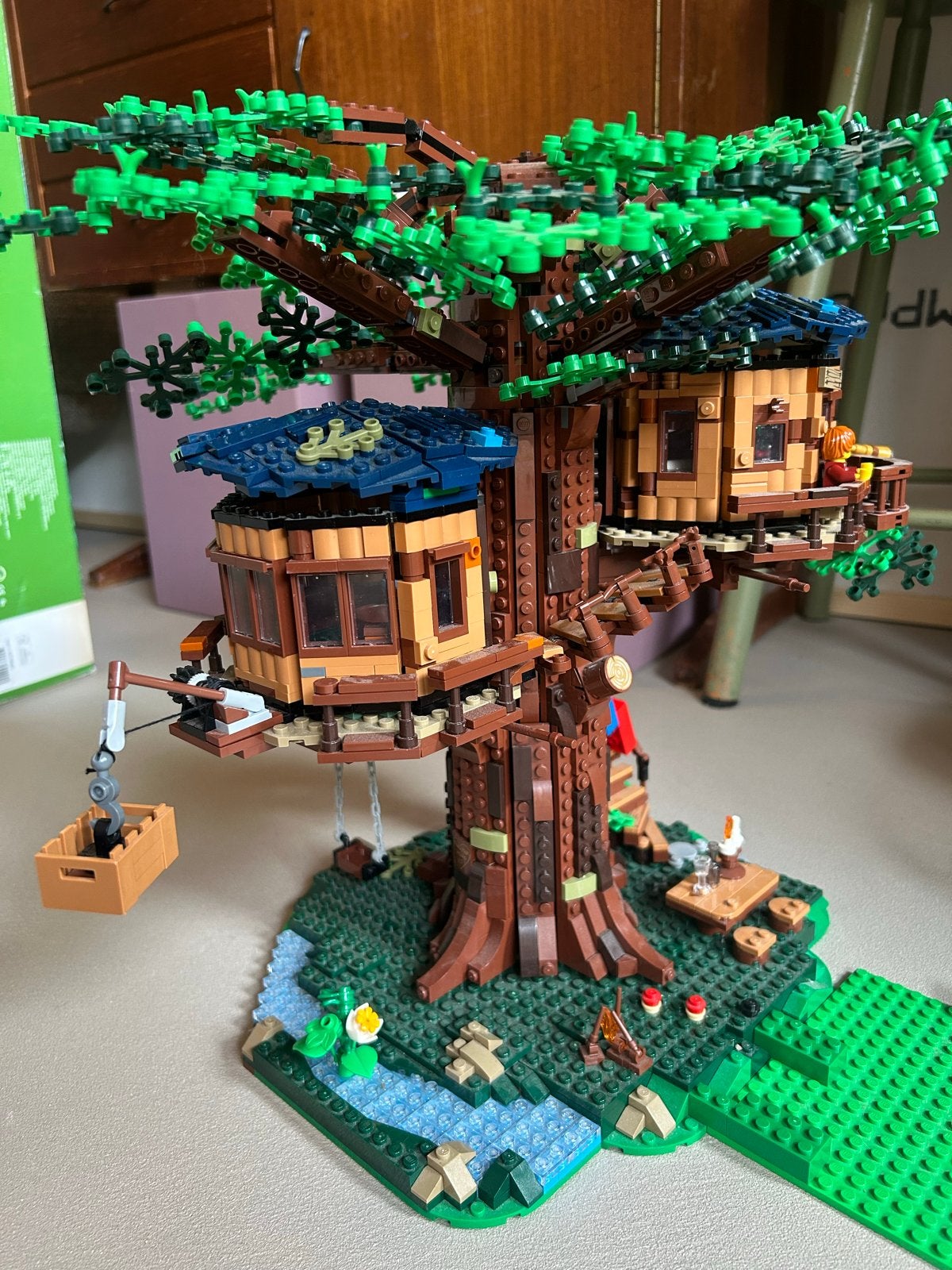 Lego Ideas Boomhut (21318) - Compleet en in goede staat, Kinderen en Baby's, Speelgoed | Duplo en Lego, Ophalen, Gebruikt, Lego