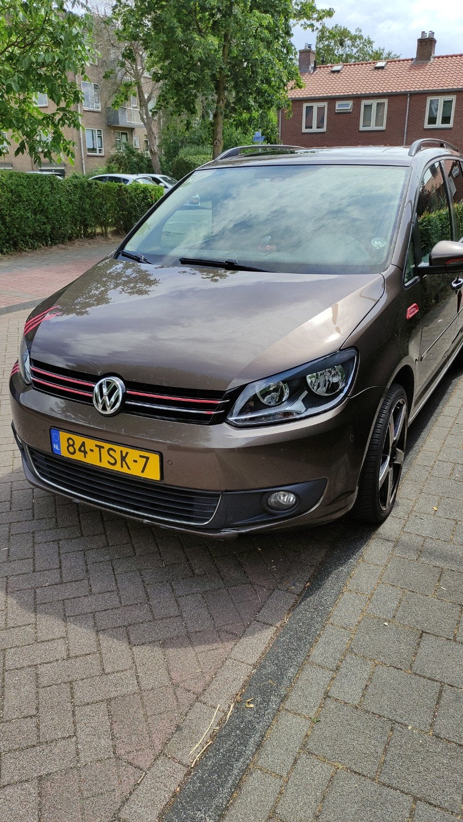 Volkswagen Touran 1.2 TSI Comfortline 2012, Voorwielaandrijving, 4 cilinders, Bruin, Origineel Nederlands