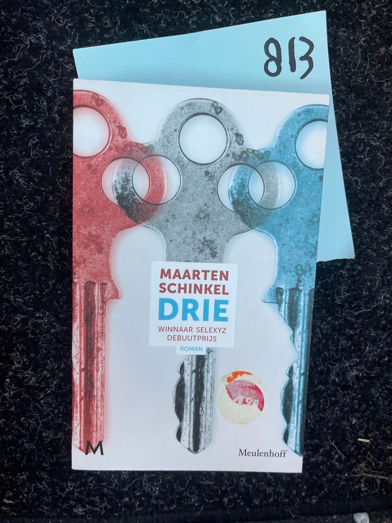 Maarten Schinkel - Drie (Roman), Ophalen of Verzenden, Zo goed als nieuw, Nederland