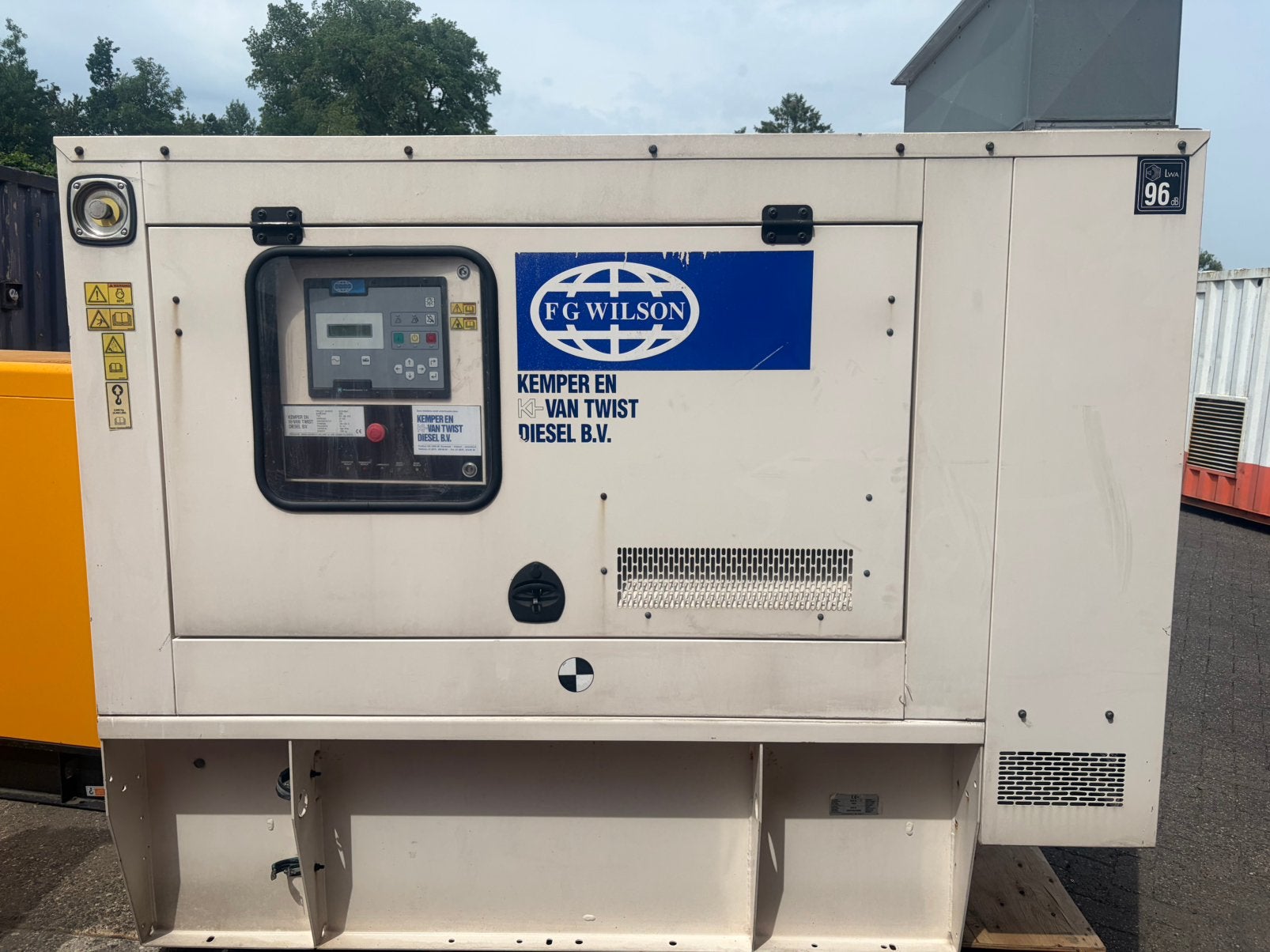 FG Wilson perkins 45 kVA aggregaat generatorset, Ophalen of Verzenden, Zo goed als nieuw, Dieselolie