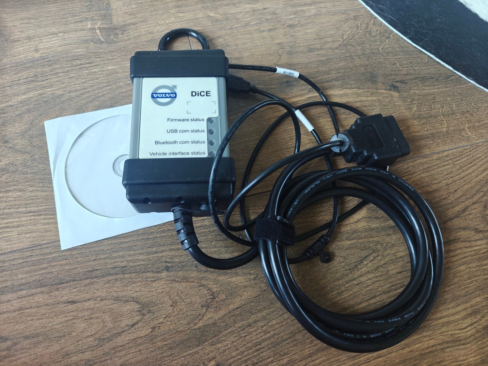 VOLVO DICE OBD-ADAPTER + SOFTWARE CD, Verzenden, Gebruikt