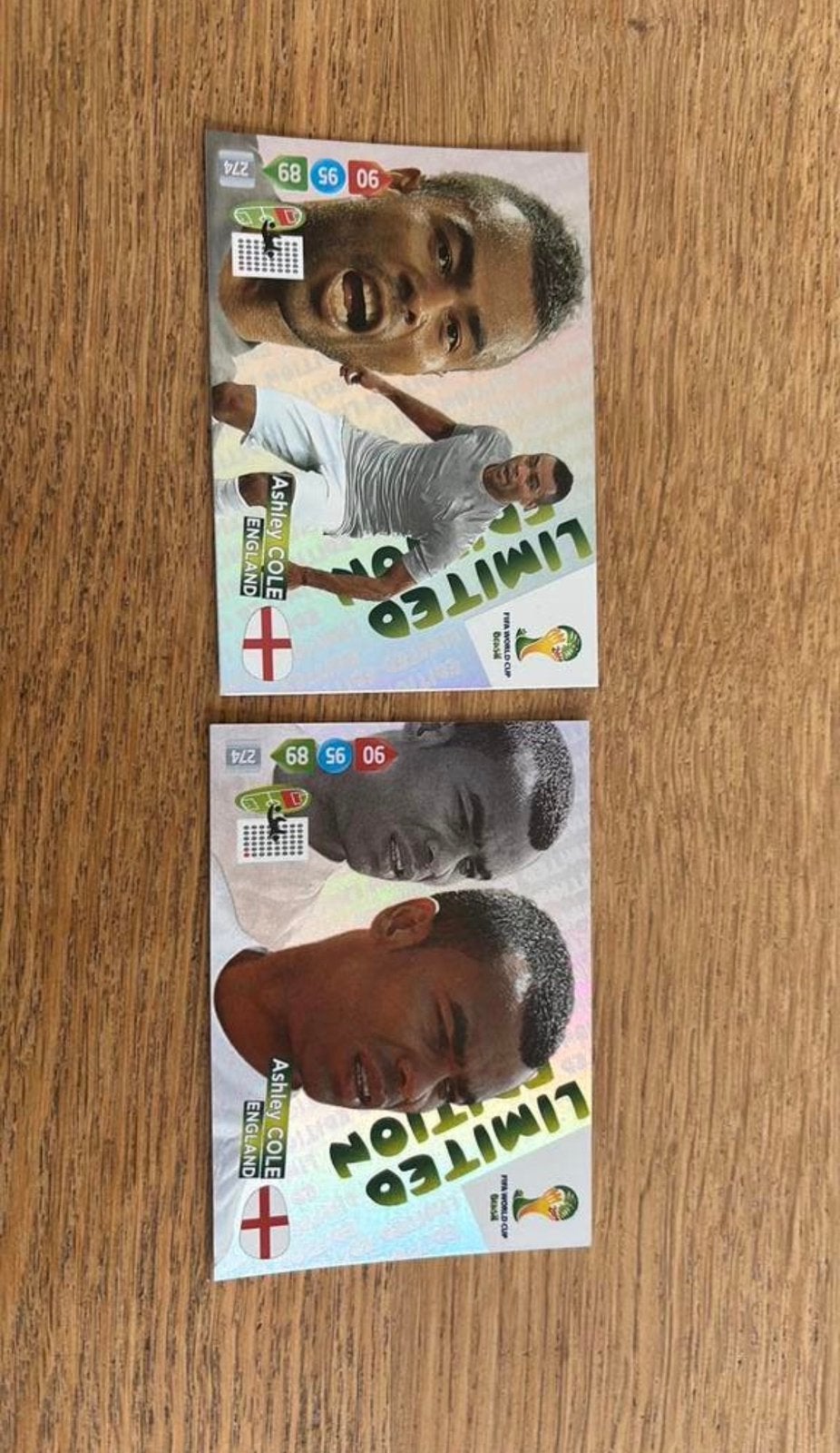 Panini adrenalyn xl Fifa World Cup 2014 Ashley Cole, Ophalen of Verzenden, Nieuw, Speelkaart(en)