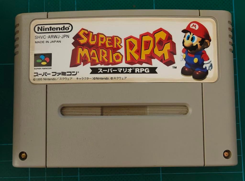 Super Mario RPG - Super Famicom Nintendo, 1 speler, Ophalen of Verzenden, Zo goed als nieuw, Role Playing Game (Rpg)
