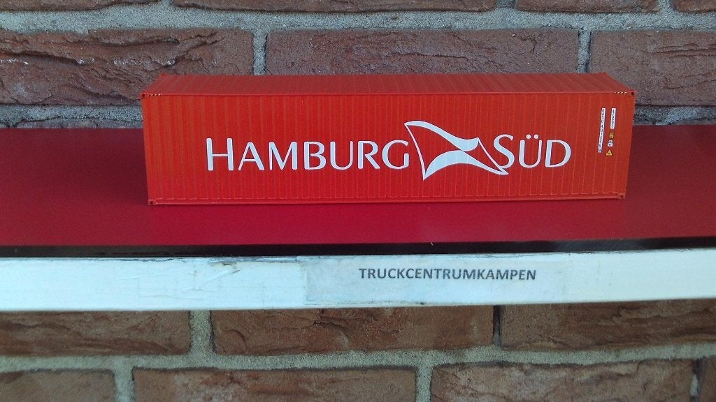 WSI  40  FT  Containers  van  Hamburg - Sud., Hobby en Vrije tijd, Ophalen of Verzenden, Nieuw, Bus of Vrachtwagen, Wsi