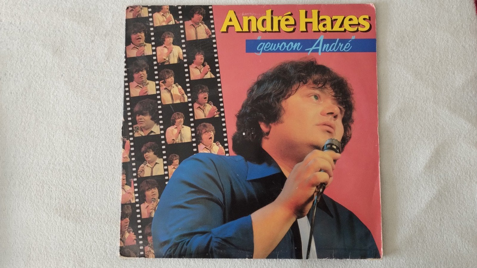 André Hazes - Gewoon André LP (1981), Cd's en Dvd's, Ophalen, LP, Gebruikt, Originele persing