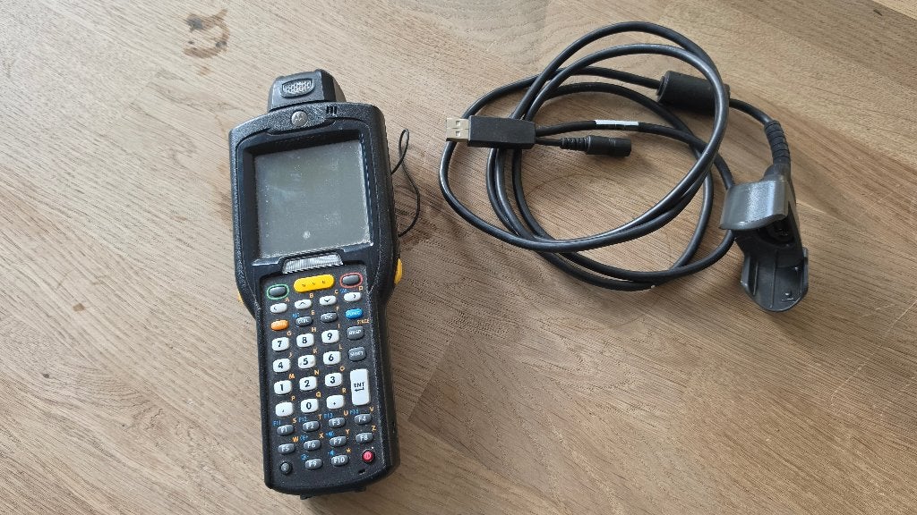 Motorola MC3100 mobiele barcodecomputer met USB-kabel (8x), Ophalen of Verzenden, Gebruikt