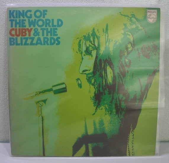 LP - Cuy+Blizzards - King of the world - NearMint, Inclusief binnenhoes, LP, Blues Rock, Ophalen of Verzenden