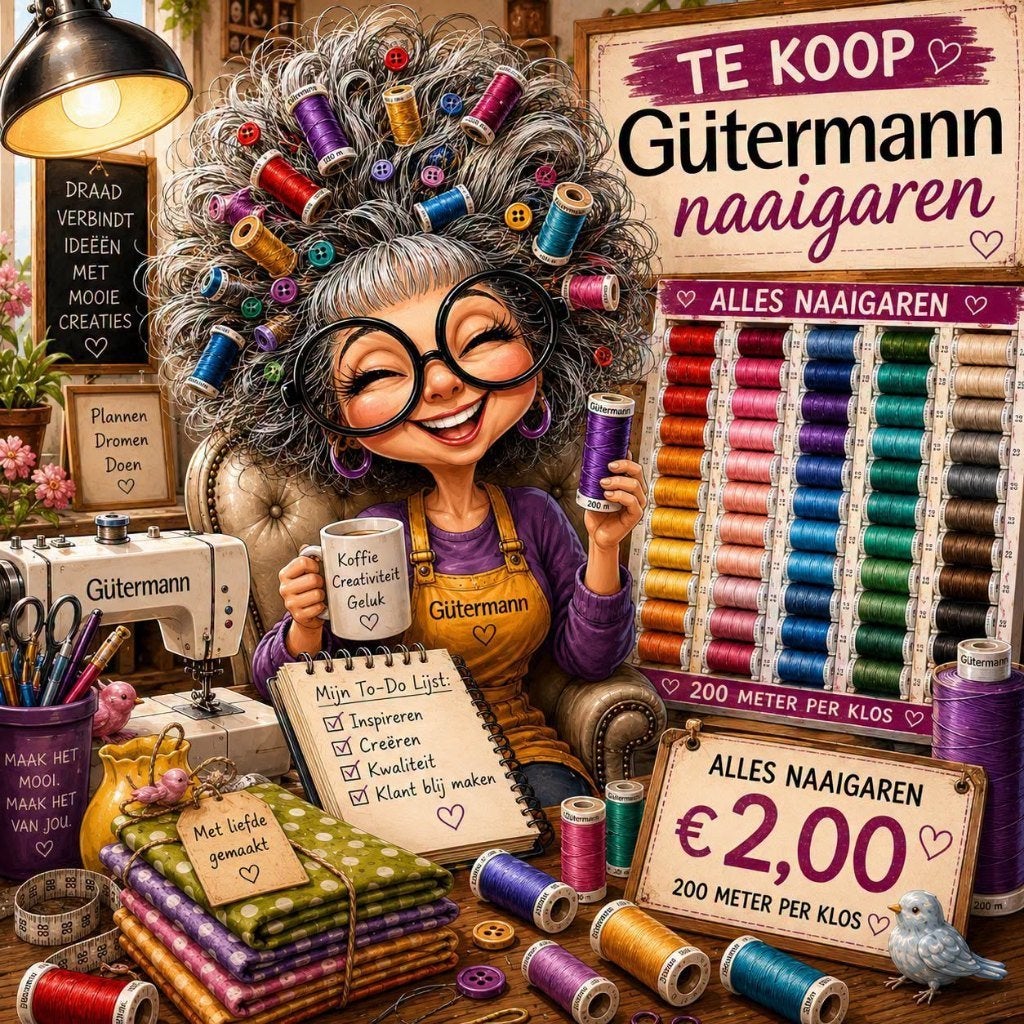 Gutermann allesnaaigaren voordelig 10 voor € 20,00 🧵🧵🧵🧵, Ophalen of Verzenden, Nieuw, Garen of Naald(en)