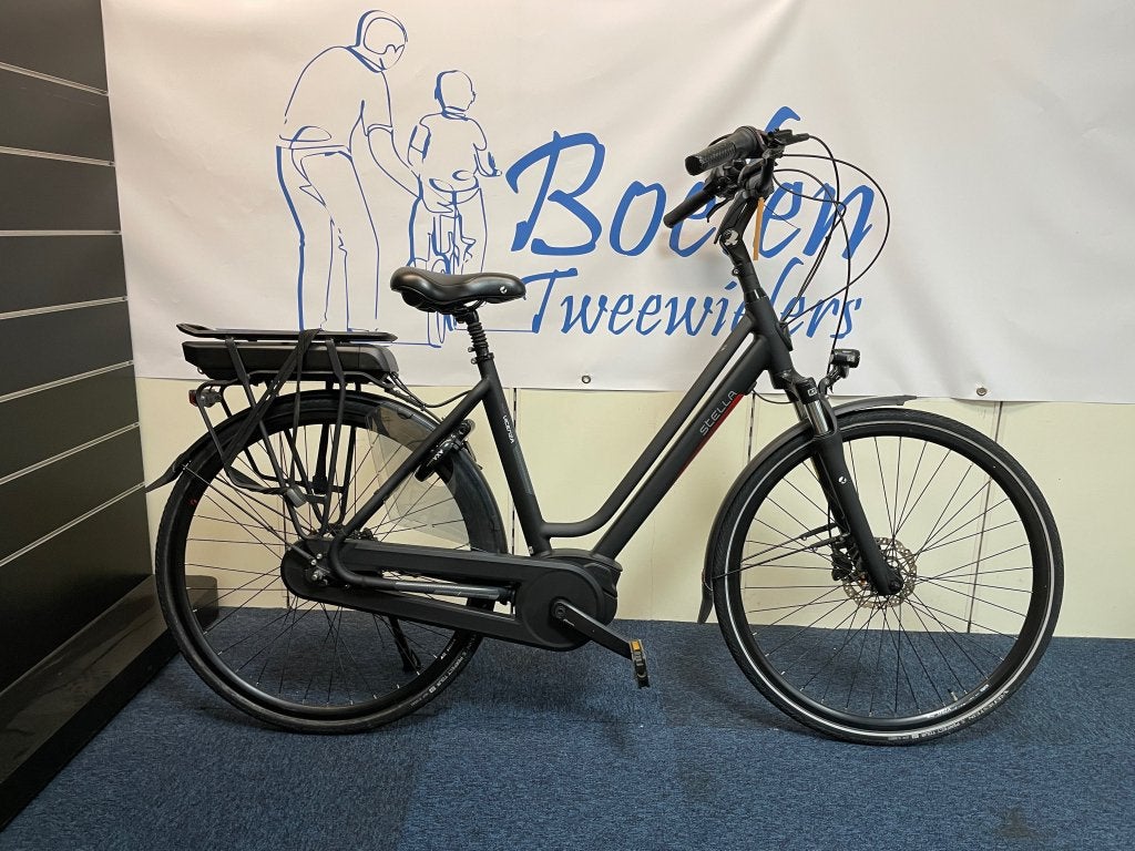 Stella Vicenza 28-53cm E-Bike Dames Zwart Bosch, Fietsen en Brommers, Versnellingen, Niet ingevuld, Zo goed als nieuw, Stella