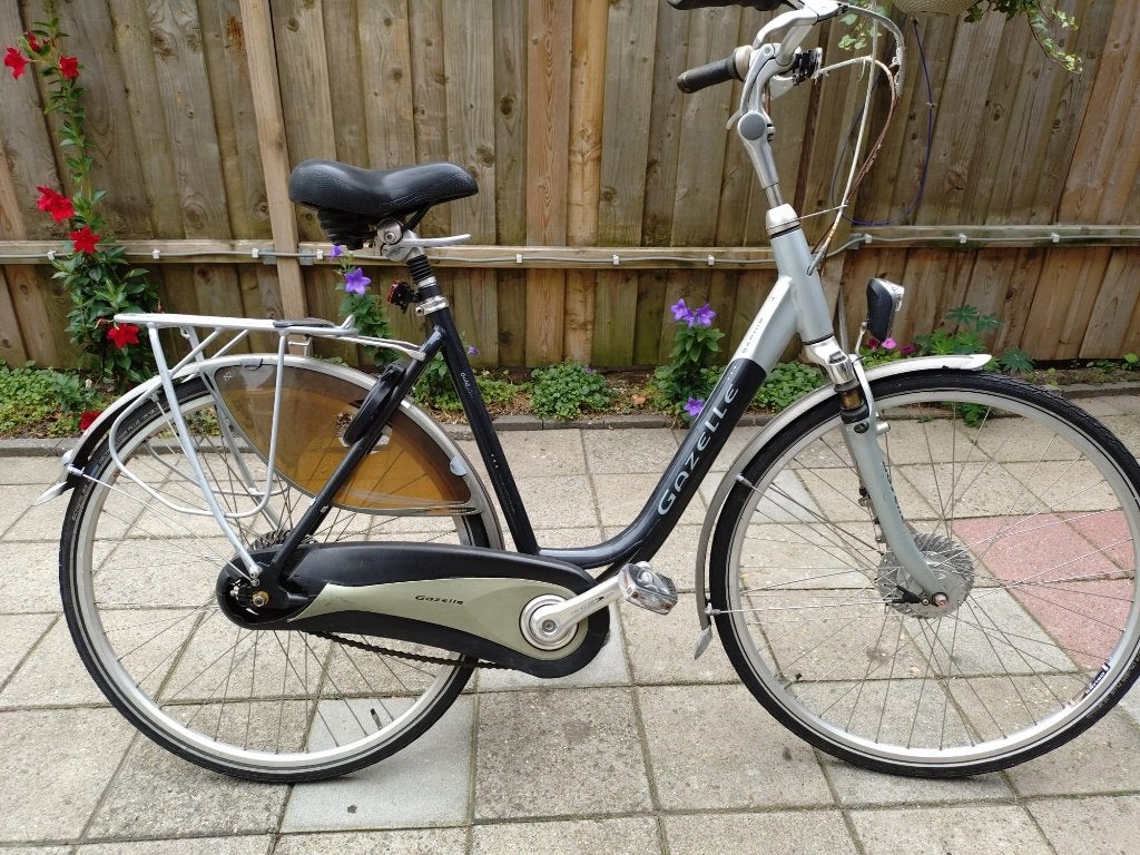 Gazelle Damesfiets, Fietsen en Brommers, Fietsen | Dames | Damesfietsen, Ophalen, Gebruikt, Versnellingen, 50 tot 53 cm