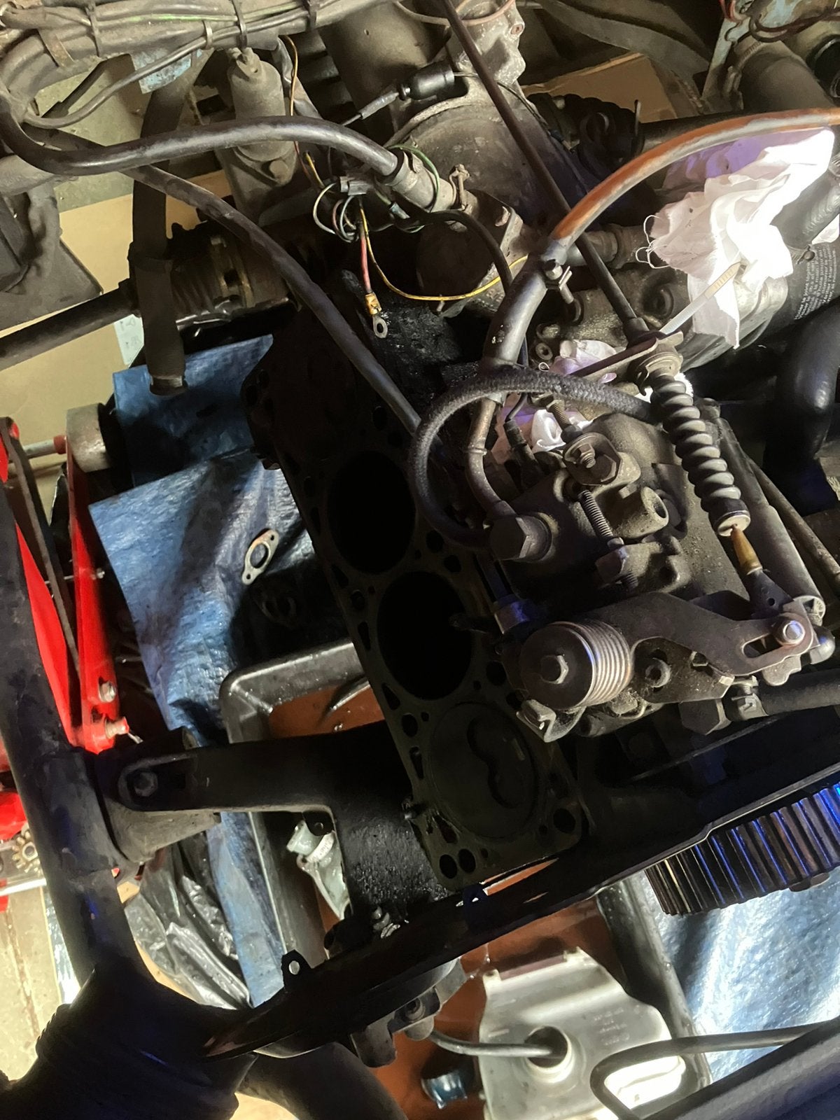 VW T3 motor diesel 1.9Y onderblok kompleet zonder kop, Ophalen of Verzenden, Gebruikt, Volkswagen
