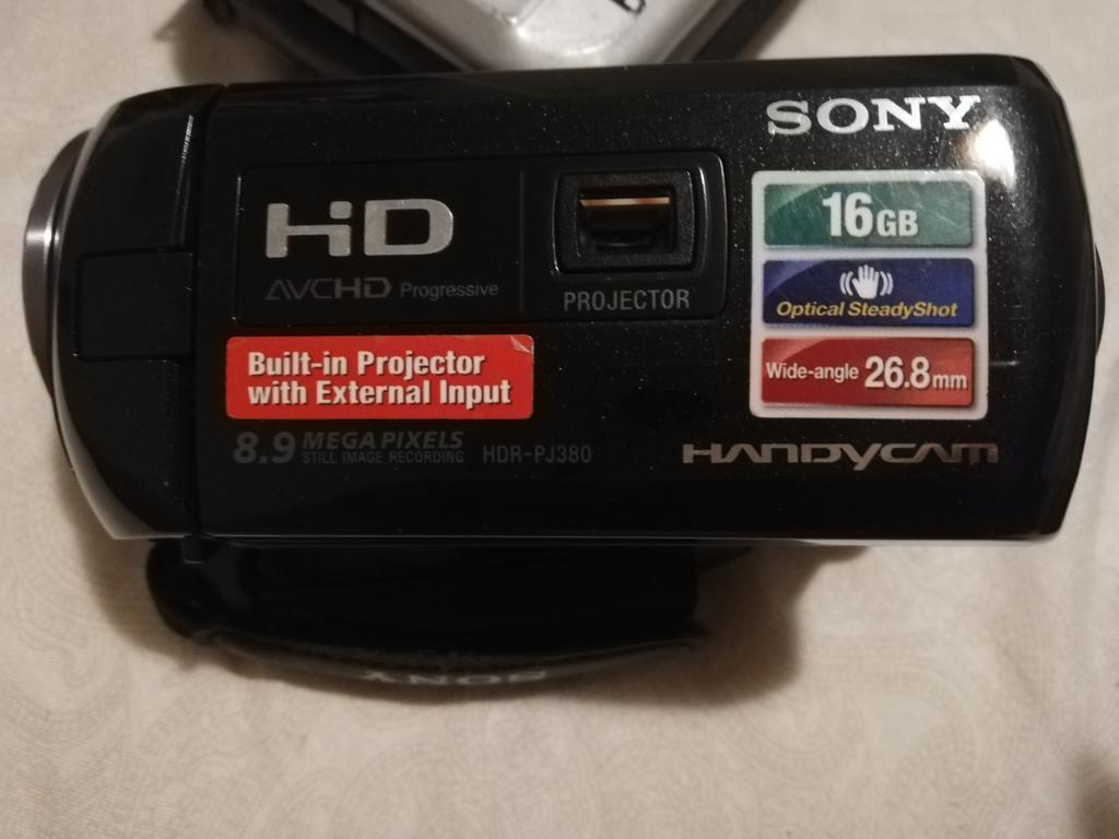 Sony HD handycam, Ophalen, Sony, 20x of meer