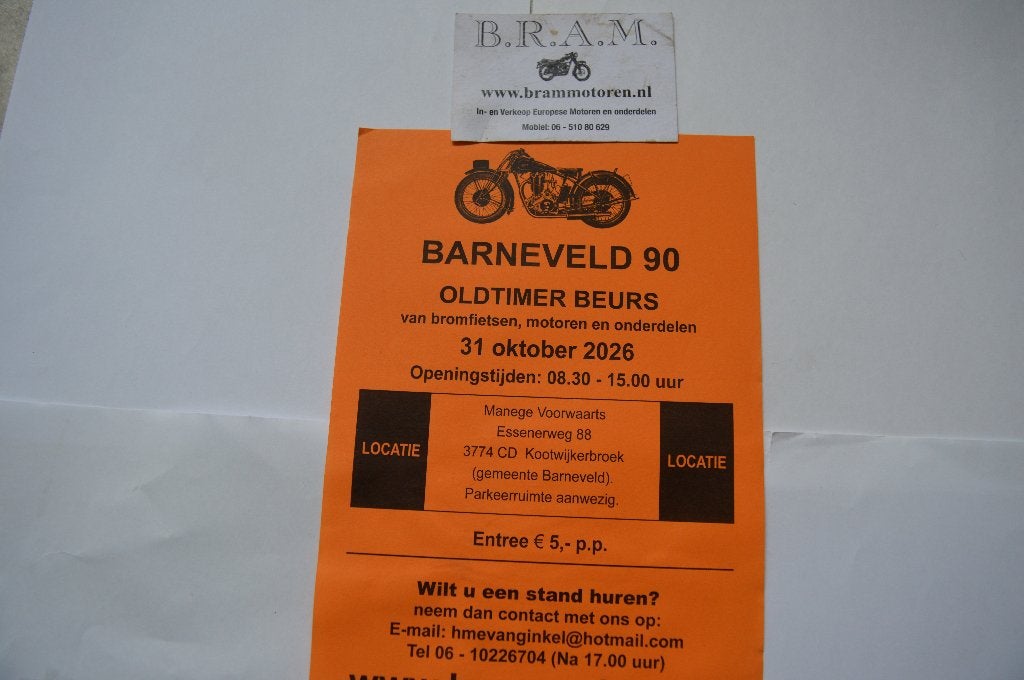 triumph-bsa-ajs-norton-villiers-rudge-vincent-dkw-jawa-james, Ophalen of Verzenden, Gebruikt