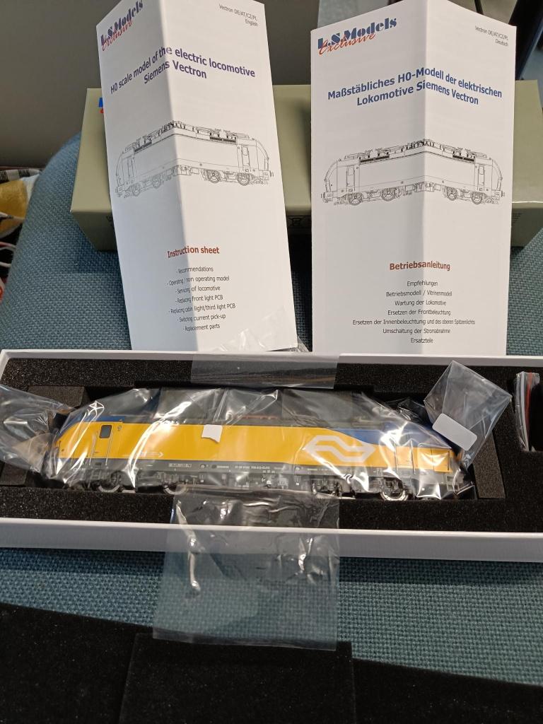 NIEUW LSMODELS Vectron NS Elektrische locomotief, Hobby en Vrije tijd, Overige merken, Nieuw, Ophalen of Verzenden, NS