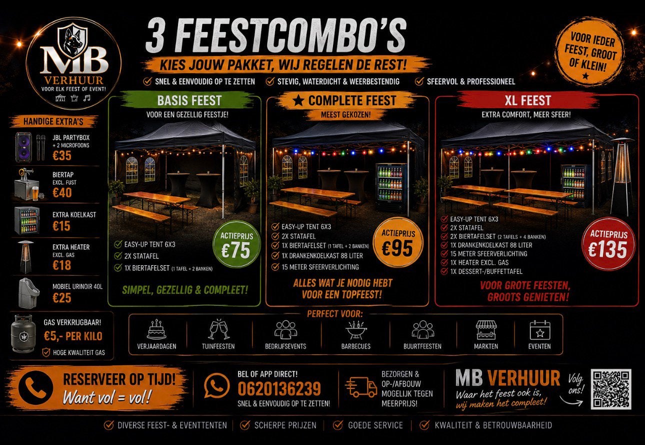 Feest combos!, Ophalen of Verzenden, Zo goed als nieuw, Verjaardag