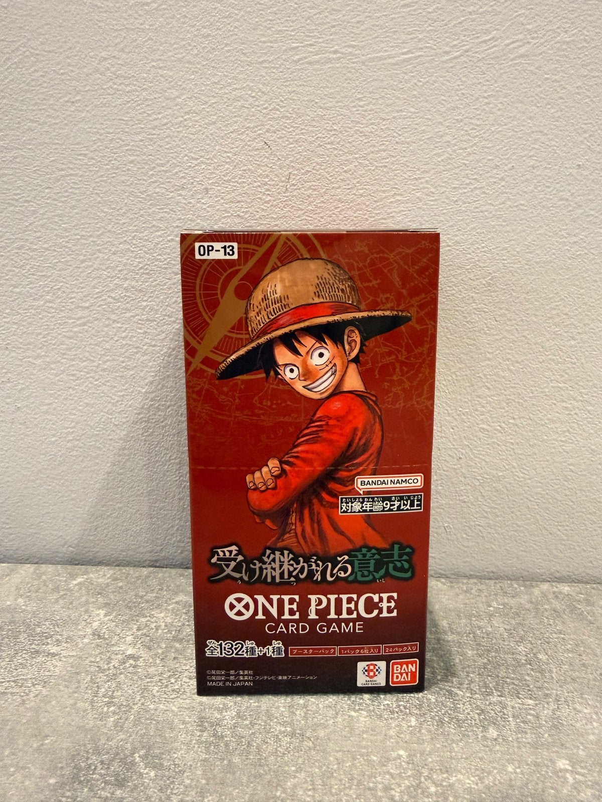 ONE PIECE Card Game OP-13 – Carrying on His Will (Japans), Ophalen, Zo goed als nieuw, Boosterbox