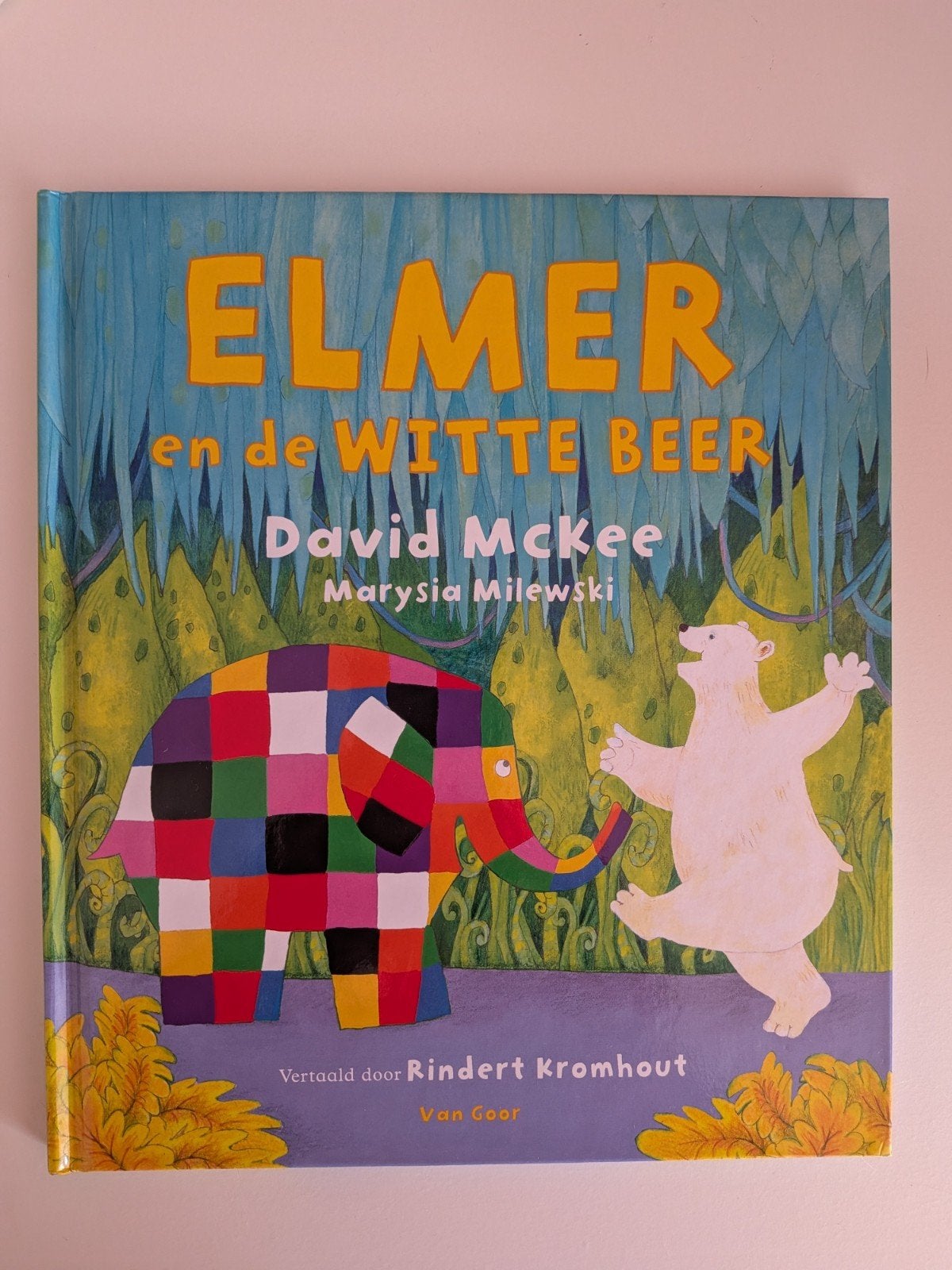 Elmer en de witte beer - Nieuw kinderboek, Ophalen of Verzenden