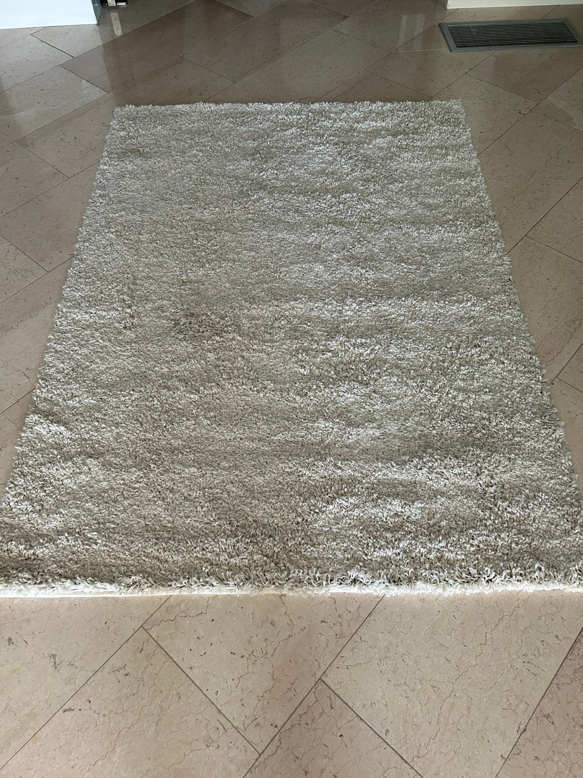 Vivace. Vloerkleed. Shaggy Boston Ivory. 120/170, Crème, 100 tot 150 cm, Neutraal, Nieuw
