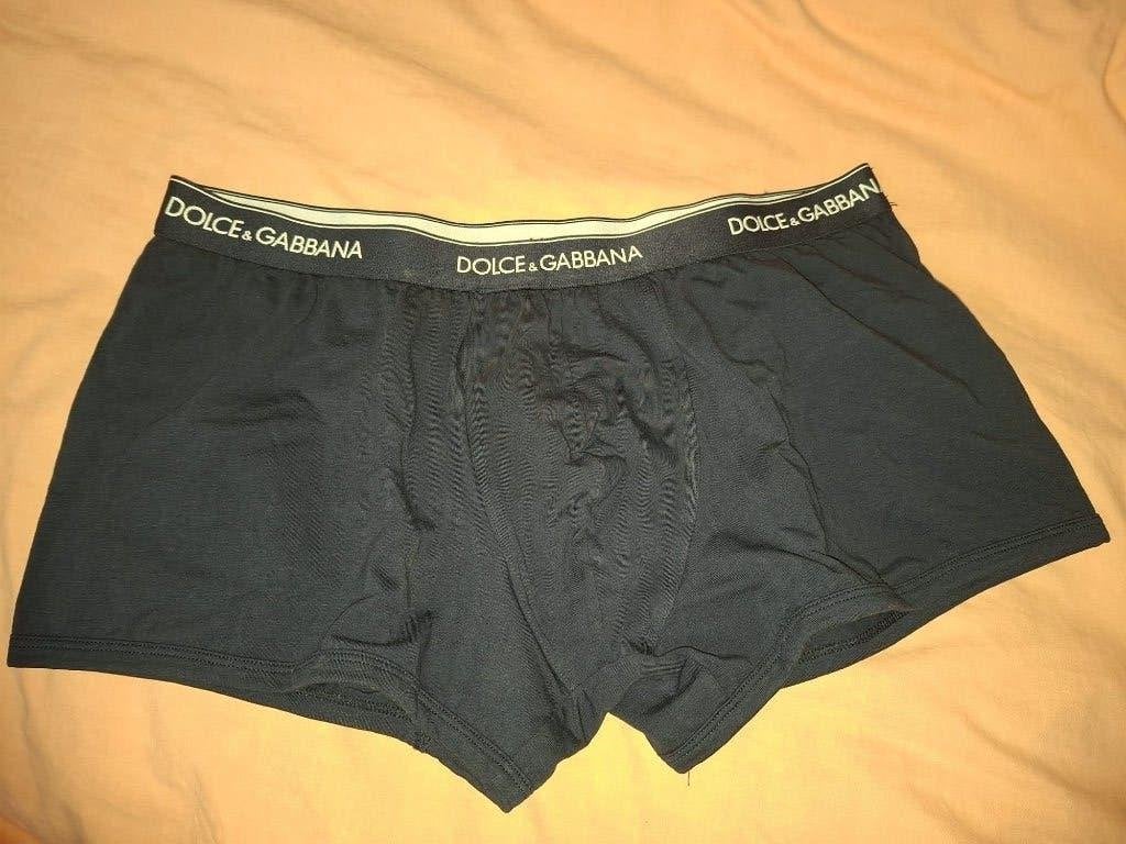 2 nieuwe Donkerblauwe Dolce & Gabbana Boxers XL, Verzenden, Blauw, Boxer