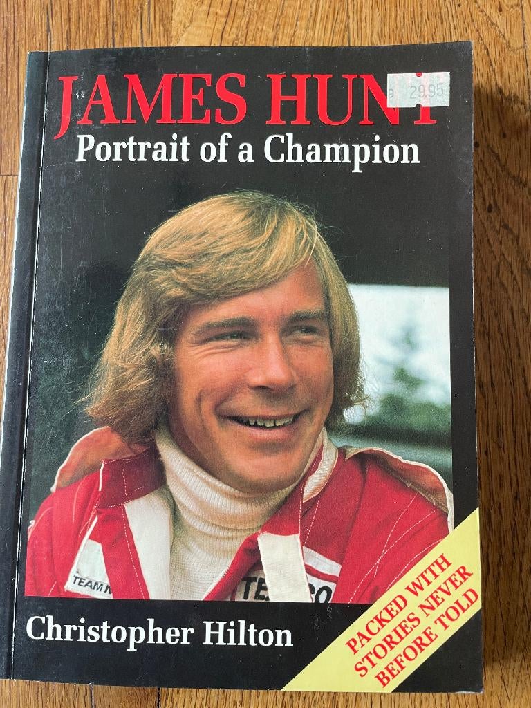 James Hunt Portrait of a Champion Christopher Hilton, Christopher Hilton, Nieuw, Ophalen of Verzenden, Overige sporten