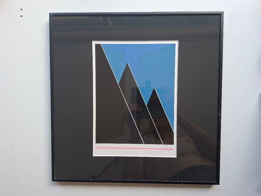Wout van der Vet, Gesigneerd, Ophalen, Abstract