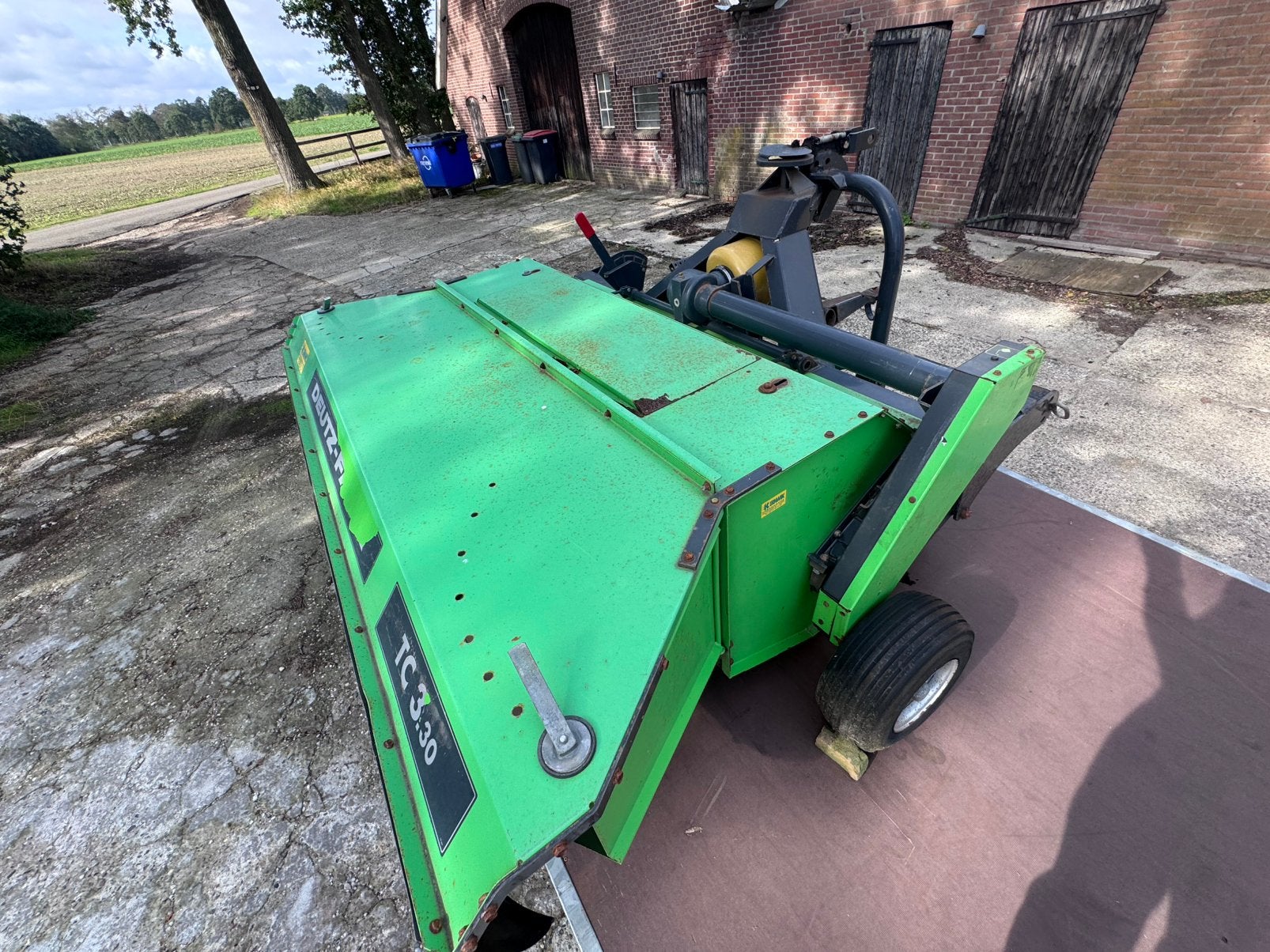 deutz fahr tc 3.30 kneuzer klepelmaaier, Ophalen, Weidebouw