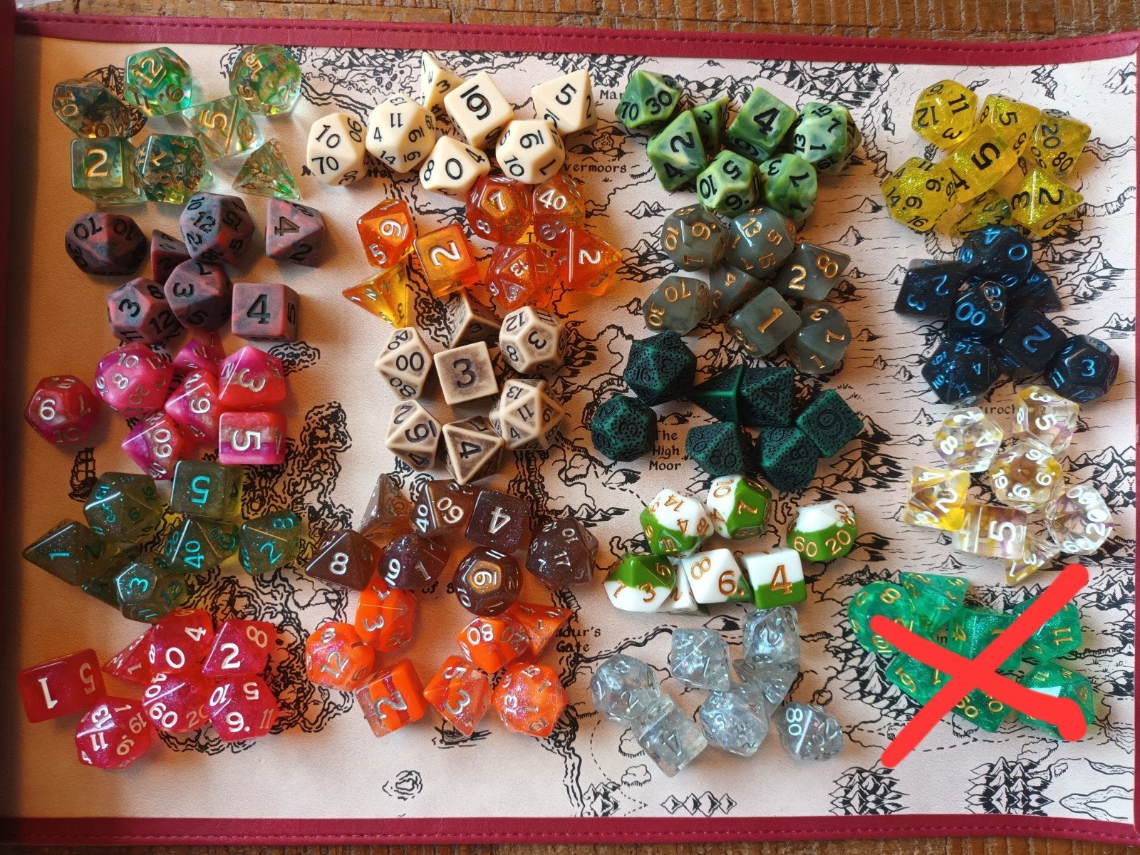 Dungeons and Dragons D&D Common Dice sets uit Treasure packs, Ophalen of Verzenden