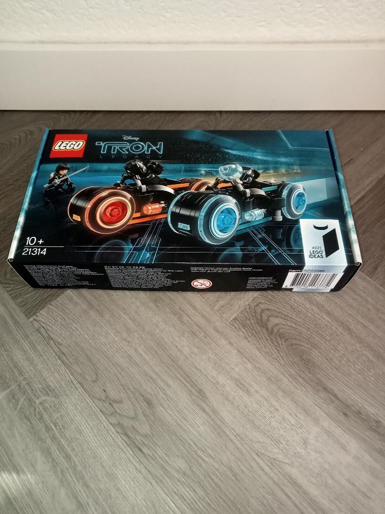 Lego Ideas 21314 TRON: Legacy Lightcycle (NIEUW), Nieuw, Ophalen of Verzenden, Ideas, Complete set