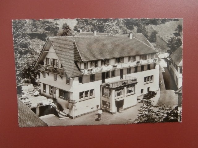 Ansicht Kaart Bad Griesbach Kuuroord Duitsland 1960, Verzenden, 1940 tot 1960, Gelopen, Duitsland
