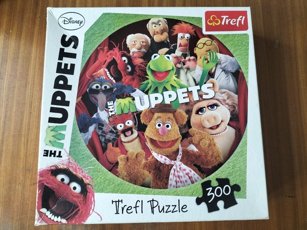 Ronde Trefl puzzel The Muppets / 300 stukjes, Ophalen of Verzenden, Minder dan 500 stukjes, Zo goed als nieuw, Legpuzzel