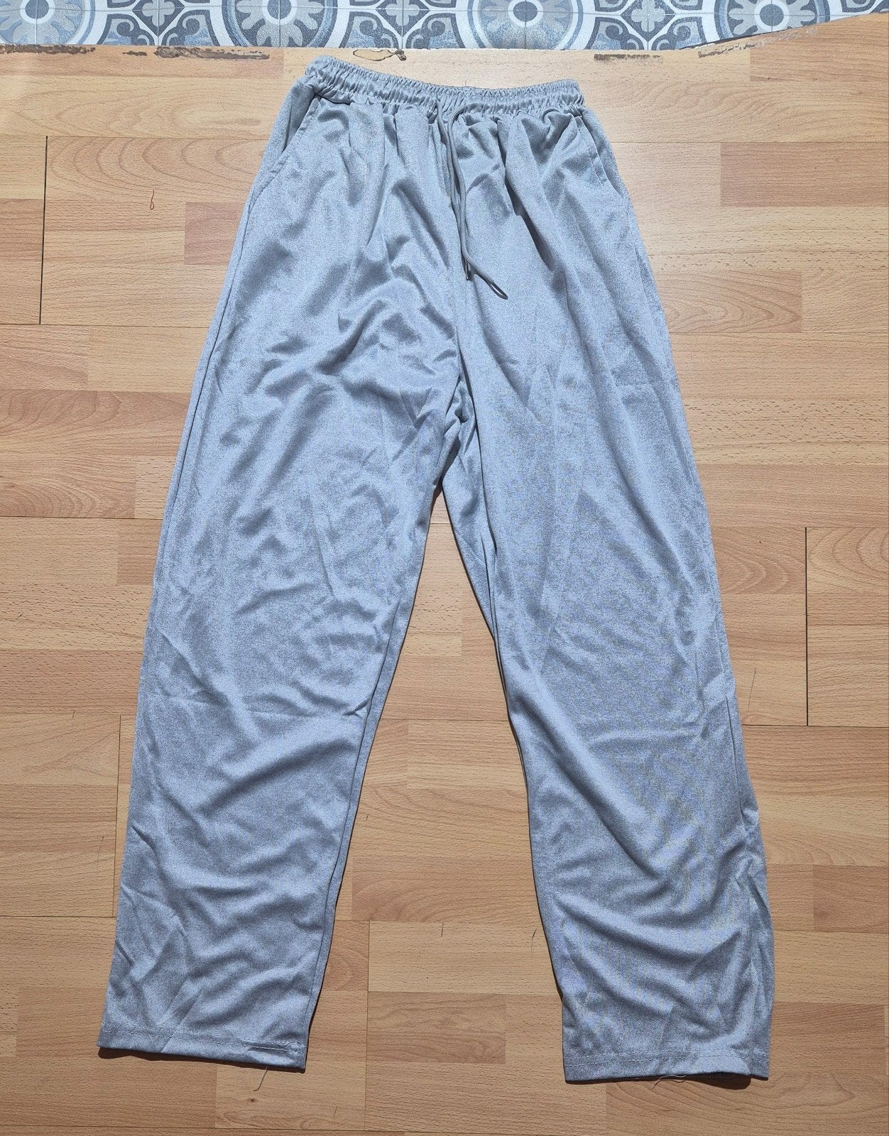 Zilverkleurige Stretch Broek XS/S - Comfortabel & Stijlvol, Nieuw, Ophalen of Verzenden, Maat 36 (S), Lang