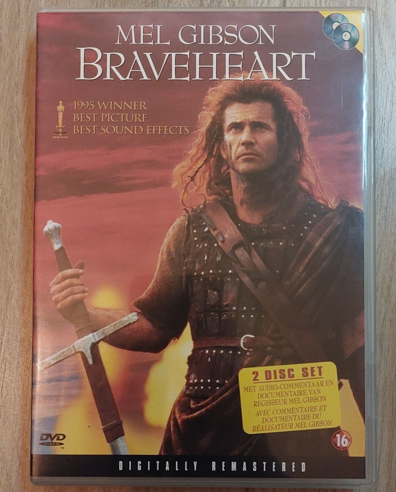 DVD - Braveheart - 2-Disc Special Edition - Mel Gibson, Vanaf 16 jaar, Ophalen of Verzenden, Zo goed als nieuw