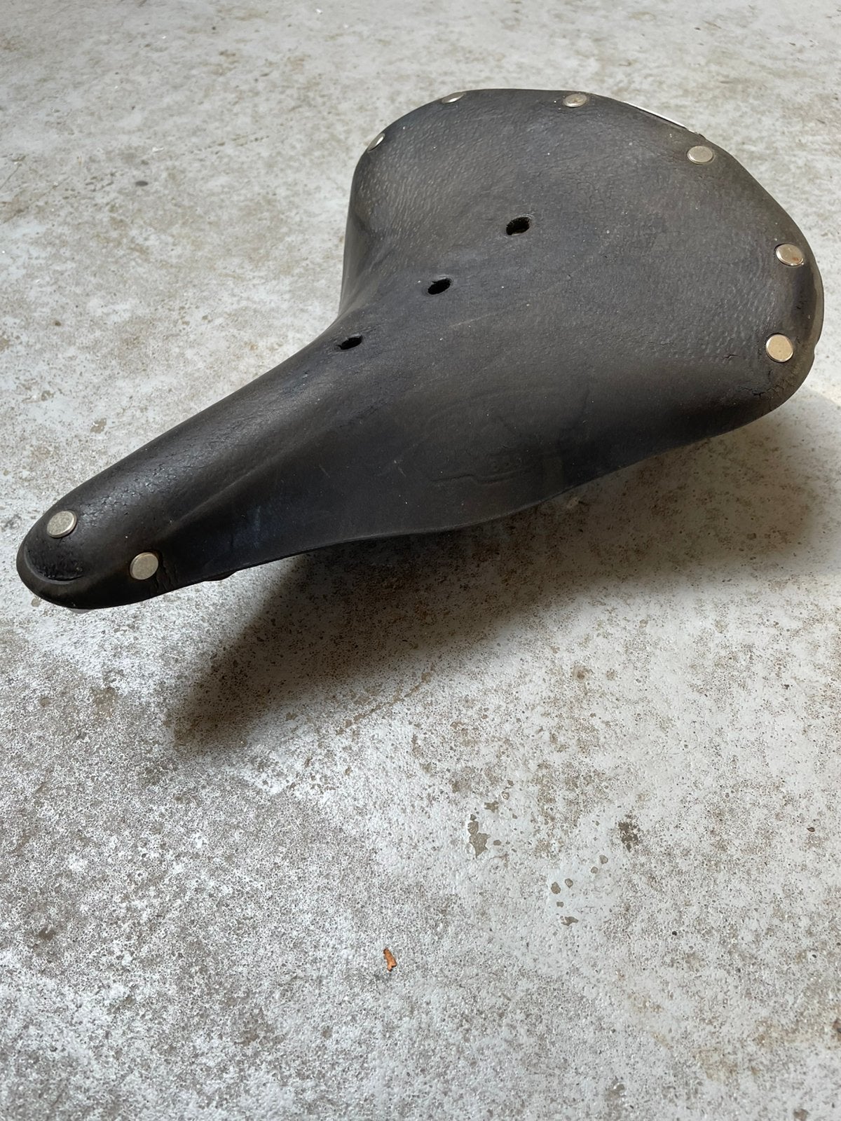 Brooks lederen zadel, Ophalen of Verzenden, Gebruikt, Bakfiets, Zadel