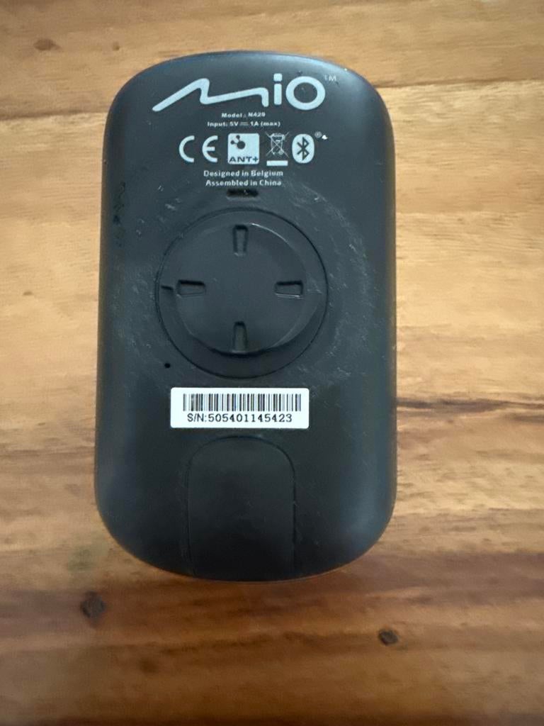 Mio Cyclo 505 Fietsnavigatie met GPS en sensoren, Ophalen of Verzenden, Draadloos, Gebruikt