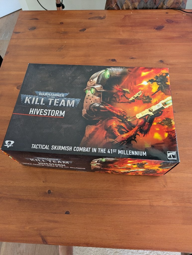 Warhammer 40K Kill Team: Hivestorm compleet, Hobby en Vrije tijd, Wargaming, Zo goed als nieuw, Warhammer, Figuurtje(s), Ophalen of Verzenden