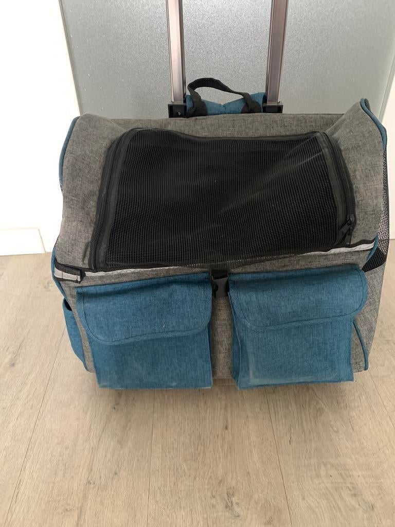 Honden (huisdieren) trolley - reismand, Dieren en Toebehoren, Ophalen, Zo goed als nieuw