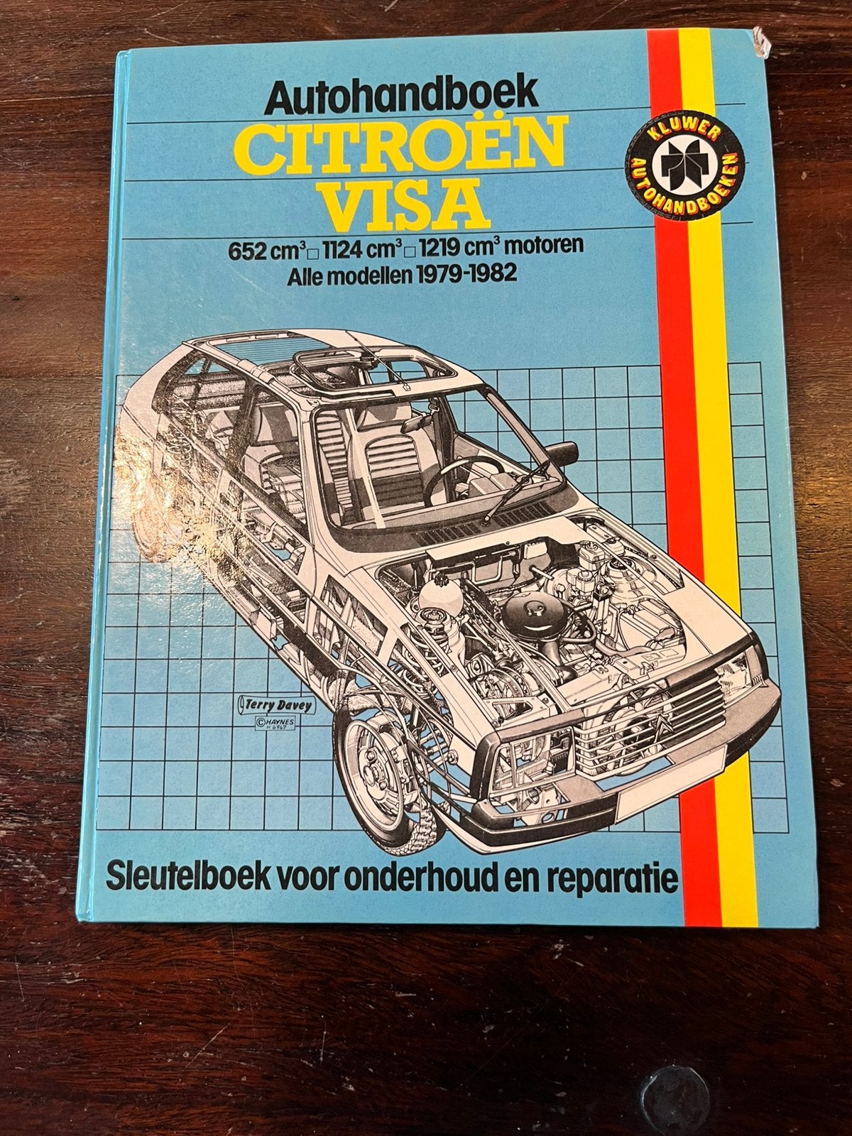 Kluwer autohand  boek citroen visa alle modellen, Ophalen of Verzenden, Zo goed als nieuw, Citroën