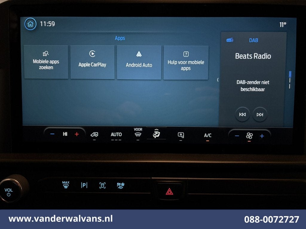 Ford Transit Custom 2.0 TDCI 136pk L2H1 Euro6 Airco | Camera, Auto's, Bestelauto's, Voorwielaandrijving, 1849 kg, 4 cilinders