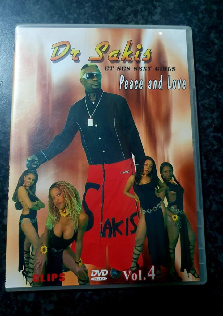 Dr Sakis et ses Sexy Girls - Peace and Love Vol.4 DVD, Vanaf 12 jaar, Ophalen of Verzenden, Gebruikt
