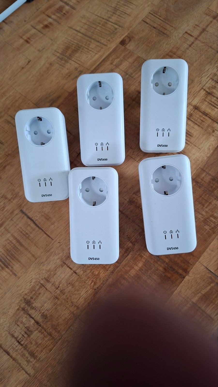Devolo DVS 650 Powerline Adapters (5 stuks), Ophalen of Verzenden, Gebruikt, Devolo