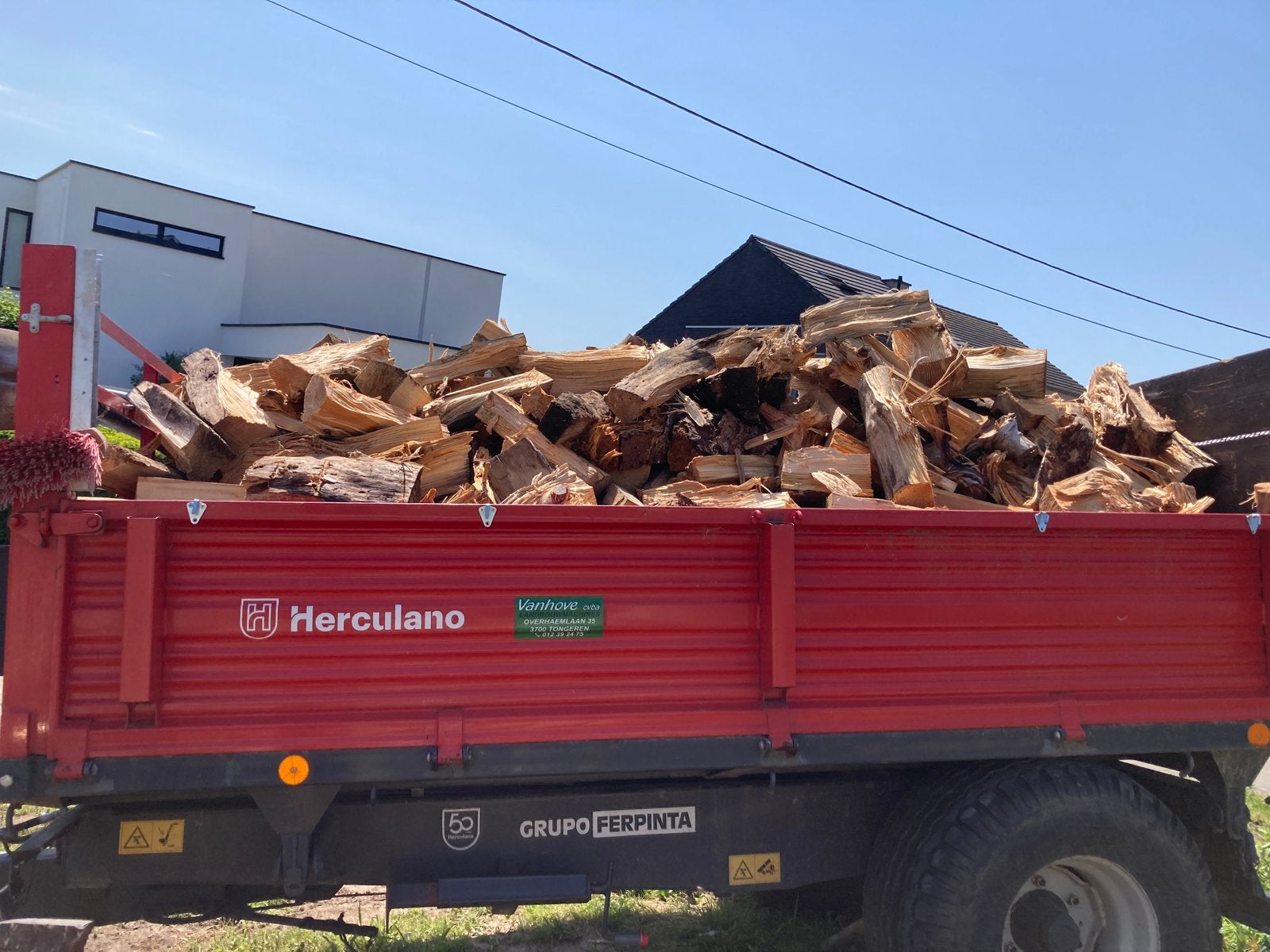 Brandhout bosmix, 6 m³ of meer, Ophalen of Verzenden, Overige houtsoorten, Stammen