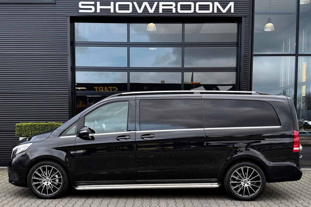 Mercedes-Benz V-klasse 250d Extra Lang DC AMG, 5-Persoons, C, Auto's, Bestelauto's, Automaat, 15 km/l, Gebruikt, Zwart