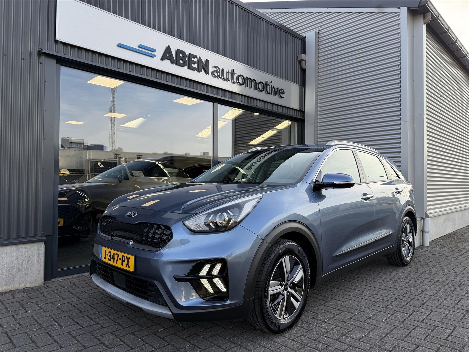 Kia Niro 1.6 GDI 141PK Hybrid DynamicLine automaat (TREKHAAK, Automaat, Gebruikt, Zwart, Origineel Nederlands