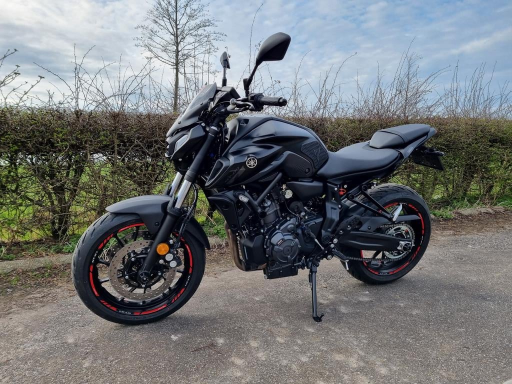 Yamaha mt07 2023 2500km, Nieuw, Particulier, Sportuitlaat, Handgeschakeld