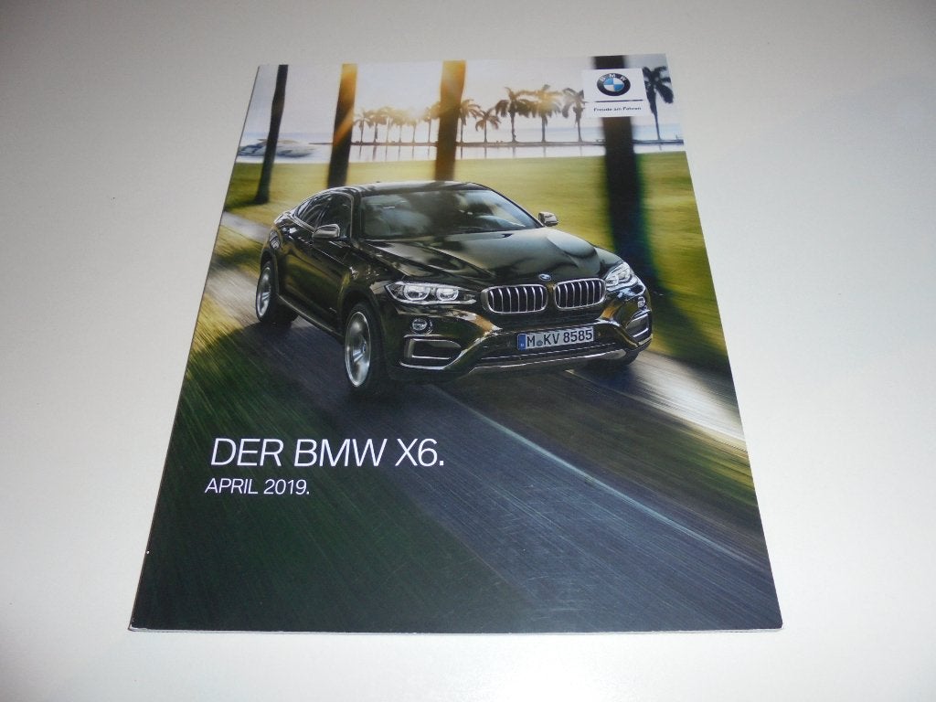 prijslijstbrochure BMW X6  2019, Ophalen of Verzenden, Nieuw, BMW