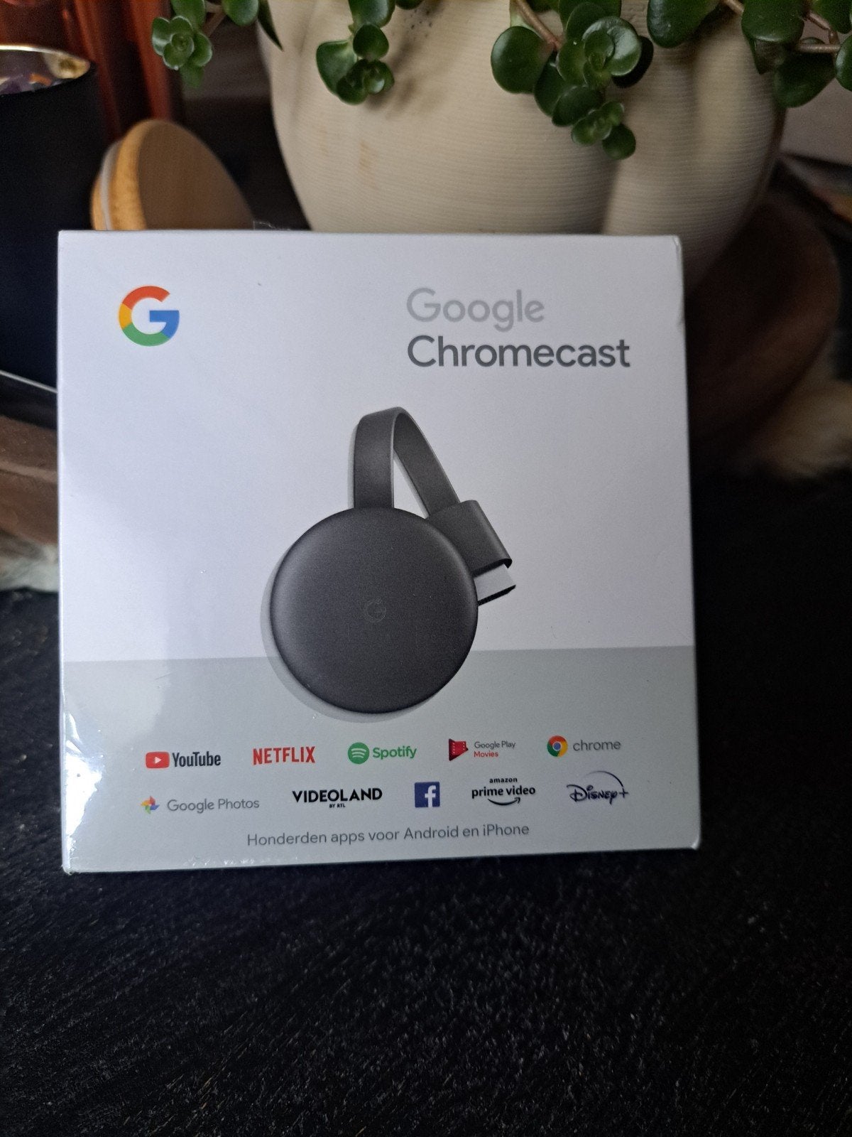Google Chromecast - Stream films, series en meer, Ophalen of Verzenden, Nieuw, HDMI