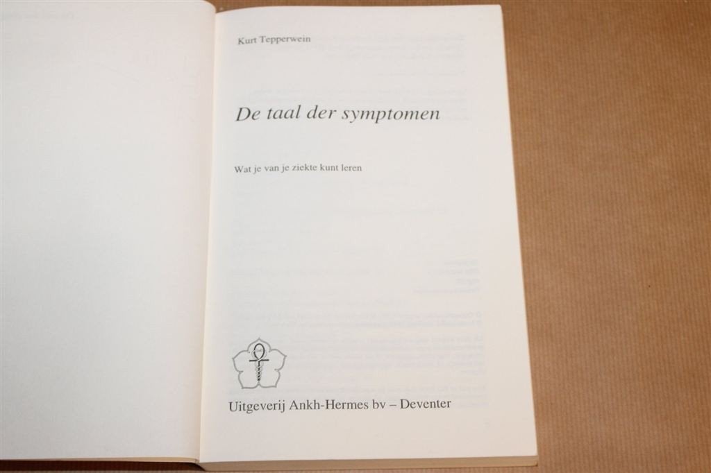 De Taal der Symptomen — Ziekte Begrijpen & Inzicht, Ophalen of Verzenden, Gelezen, Overige onderwerpen, Achtergrond en Informatie